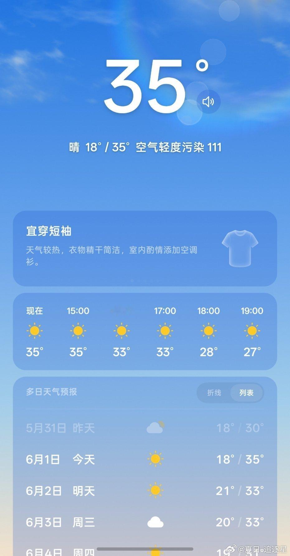 该放暑假了。 