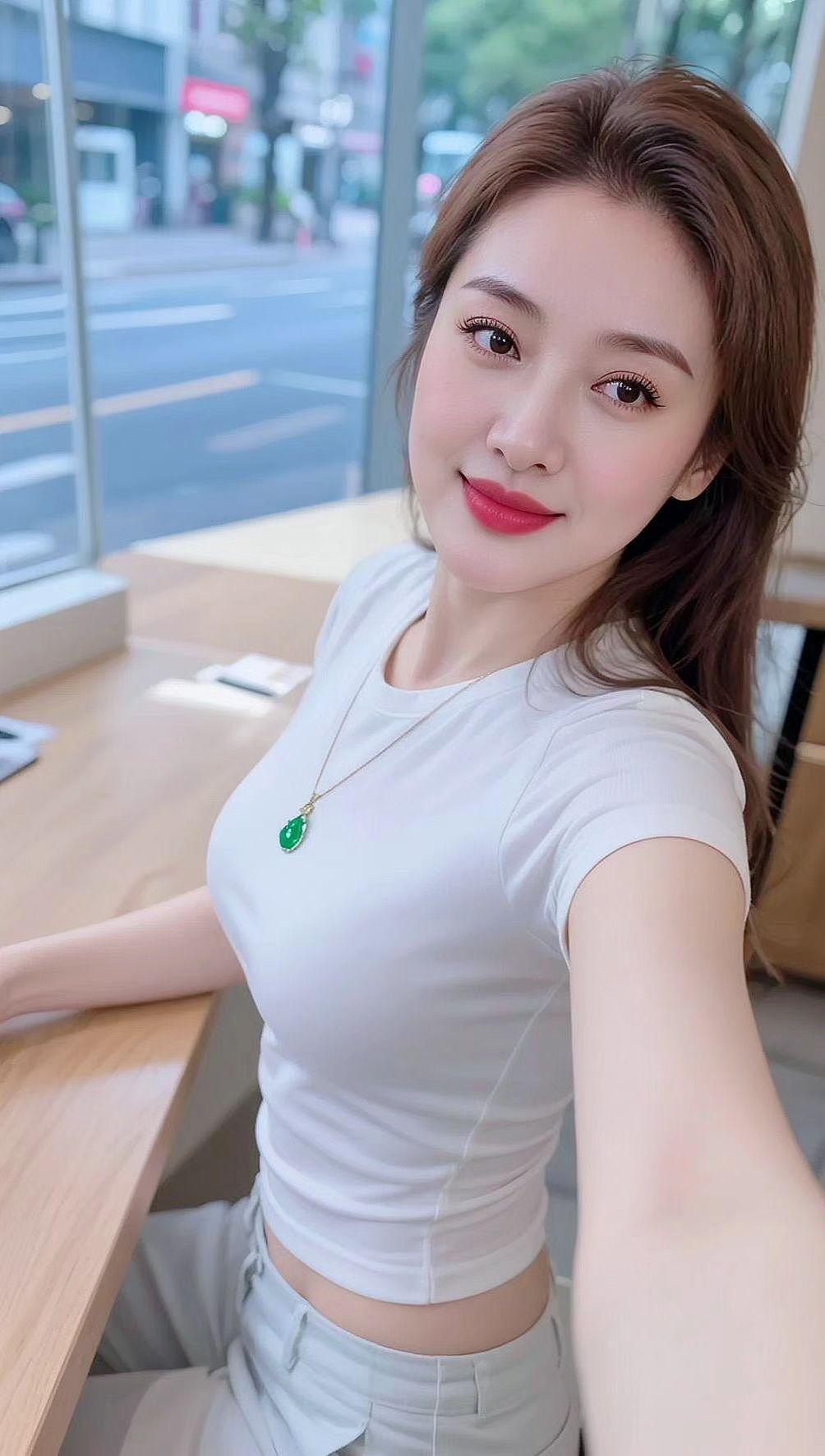 AI丰满自拍 抖音ai创作 AI扩图 颜值在线 甜美写真