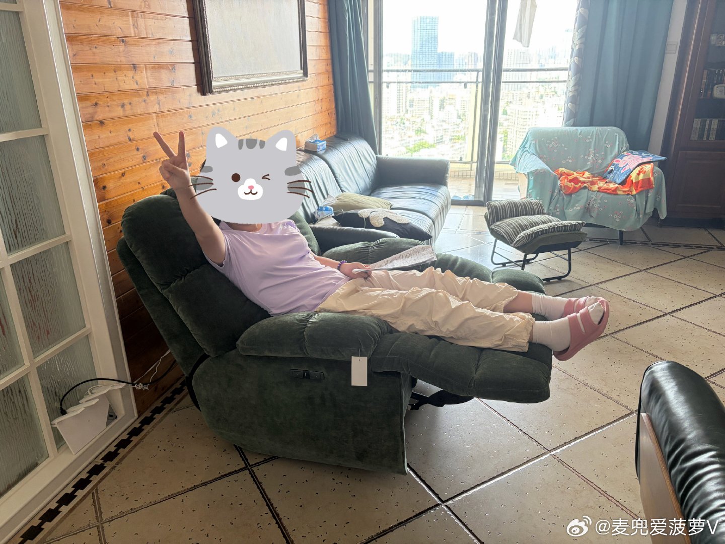冒个泡 入手了电动沙发大厨、小🐷都很满意 