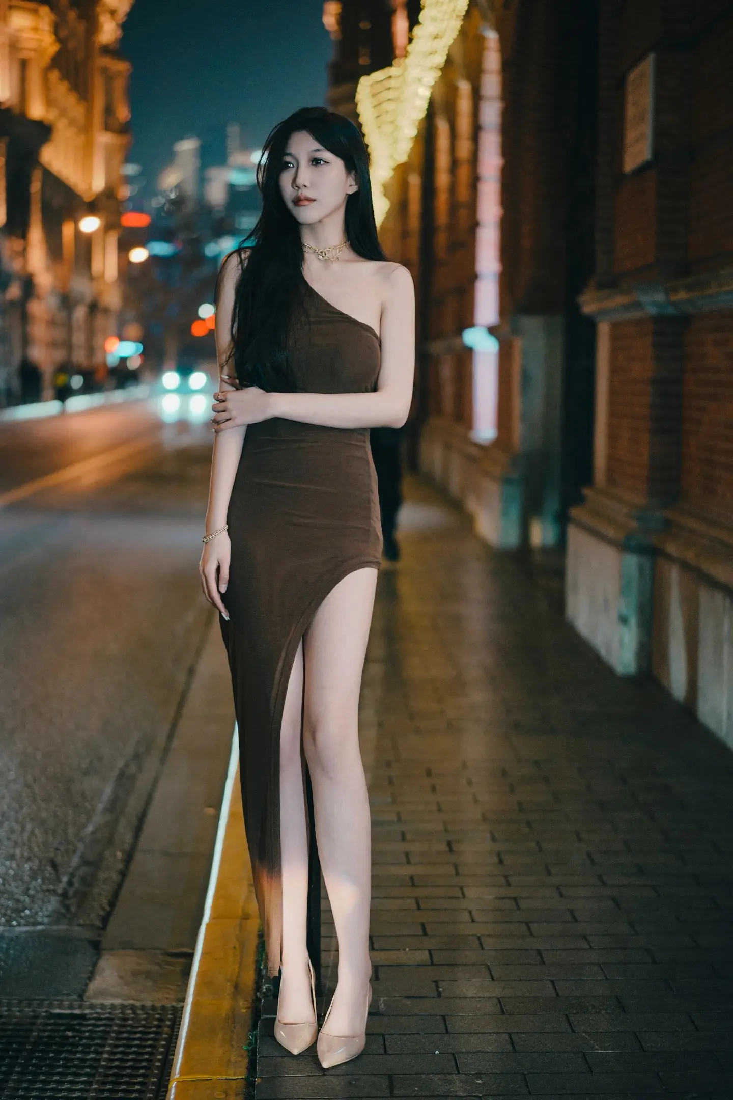 街拍美女大长腿