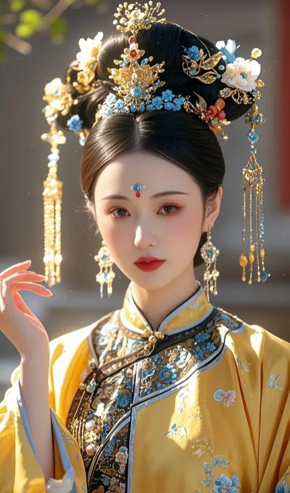 玉颜未许谁倾城，翠眉初展向人成。#佳人绝代# #欣赏佳人佳作# #国风美俏女# 