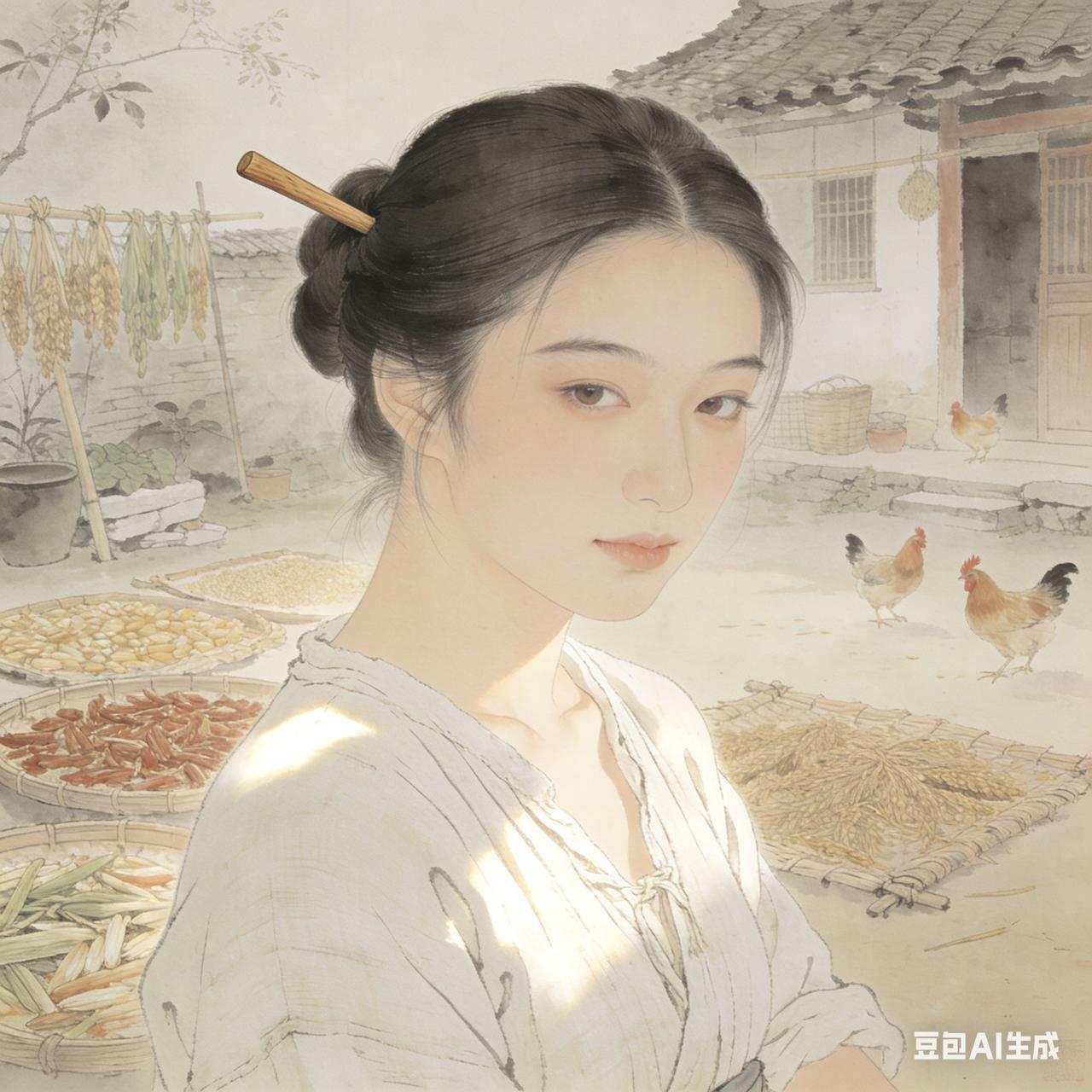 清乾隆年间，潭州有个贫苦的农家女子萧氏。她被当地一位老绅士看中，纳为小妾。萧氏本