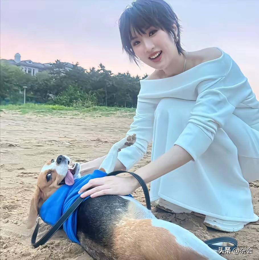 别再猜姚安娜开什么超跑了，人家根本不玩那套！
日常代步竟然是二十多万的国产智能车