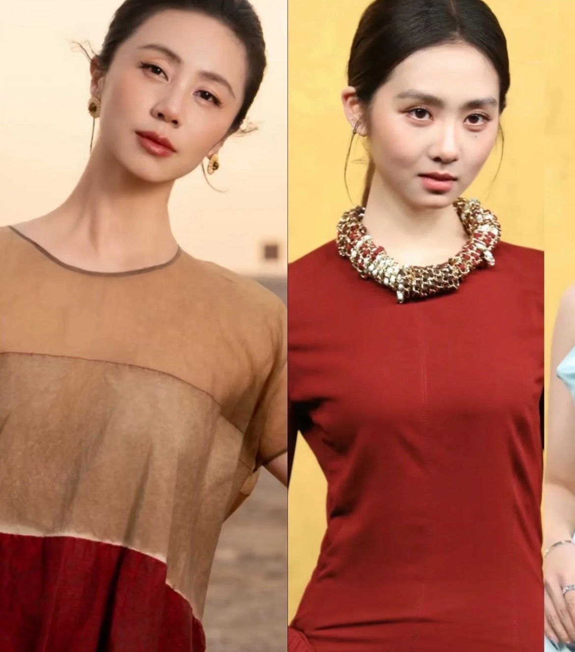 黄多多像极了孙莉年轻时候的样子，以前真没注意到[允悲] ​​​