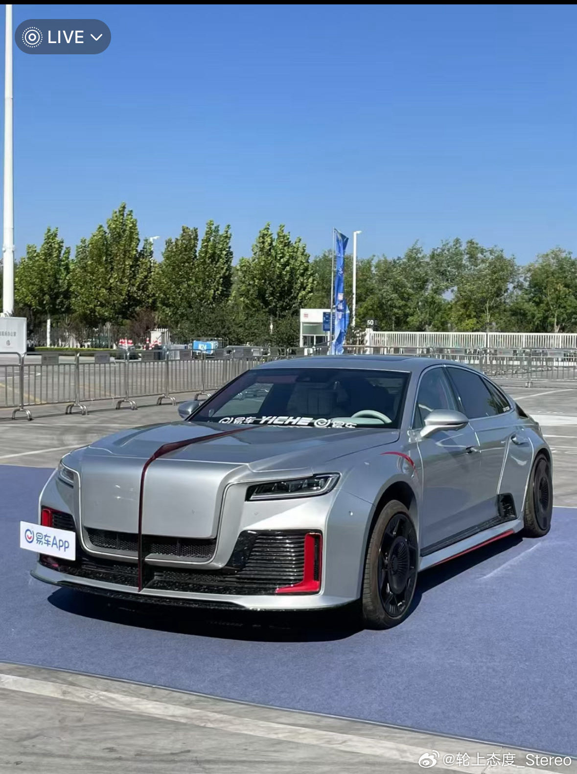 配有完整的改装方案和灵感来源增设涡喷发动机出征国际改装展限量发售过的模型的红旗文