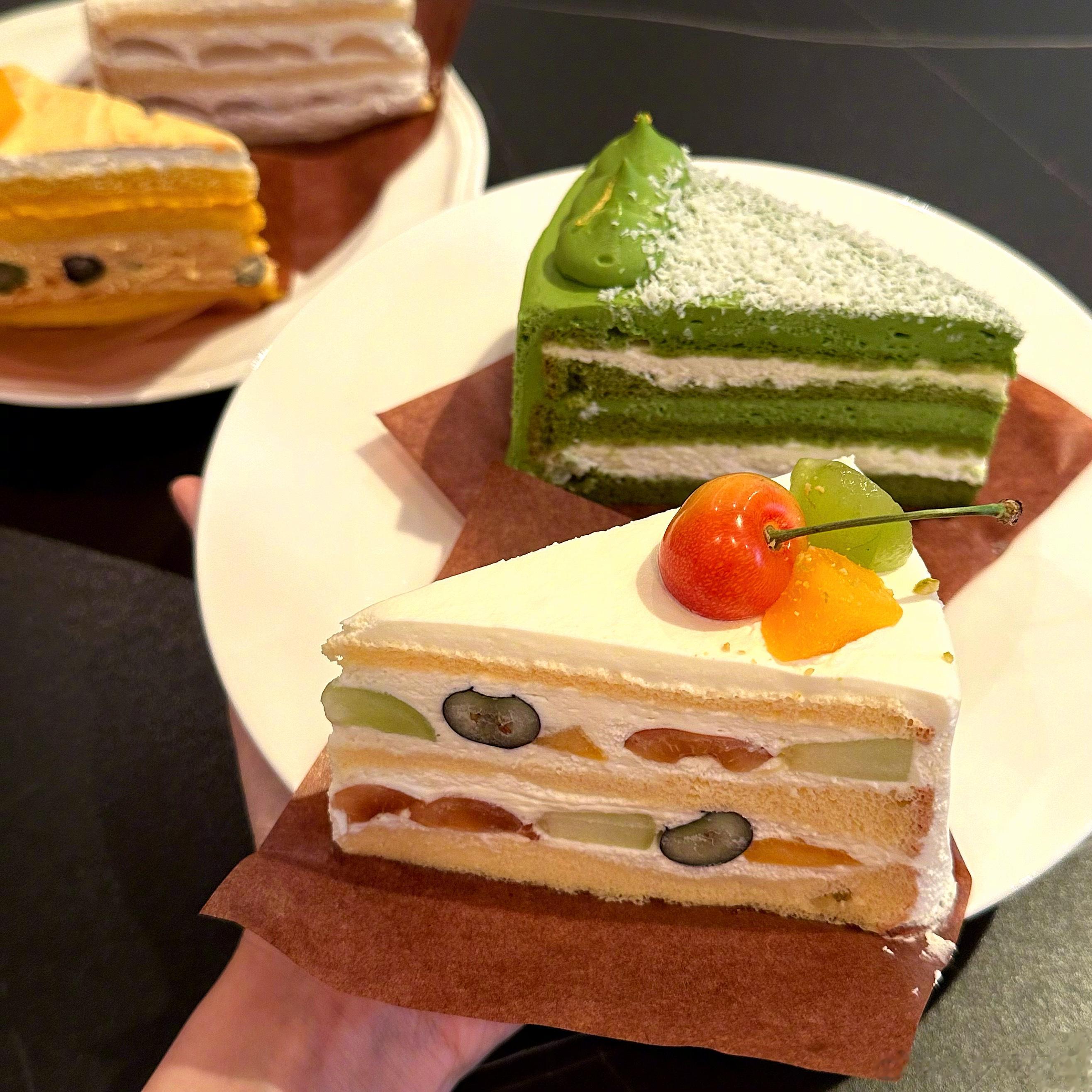 🍰🍵🍮甜食真的会让人开心！！！布丁卷好评 /柚子抹茶依旧第一 / 混合水果