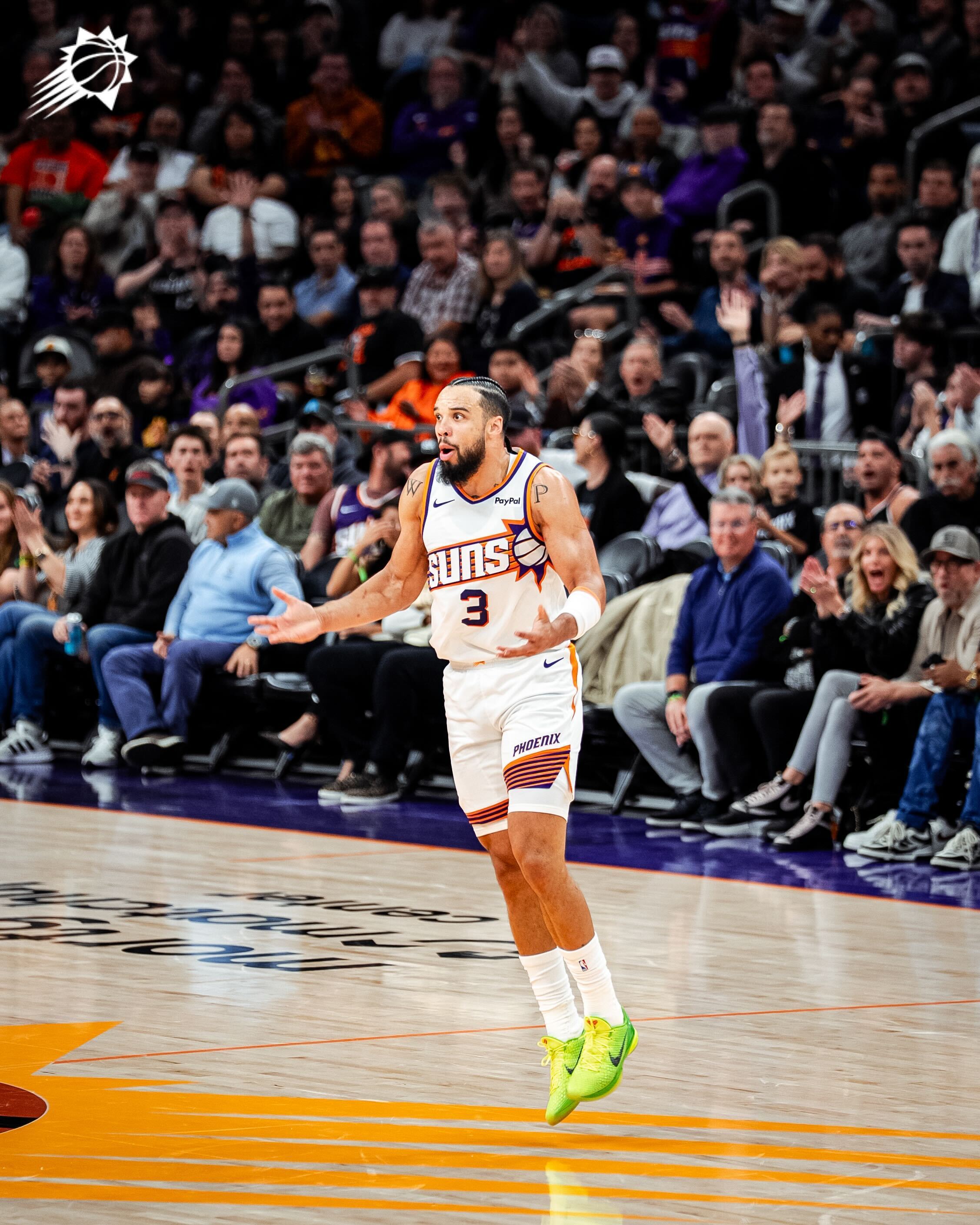 什么含金量❗❗狄龙半场24分3板1助1抢，投篮8/11 😈菲尼克斯太阳 ｜旭日