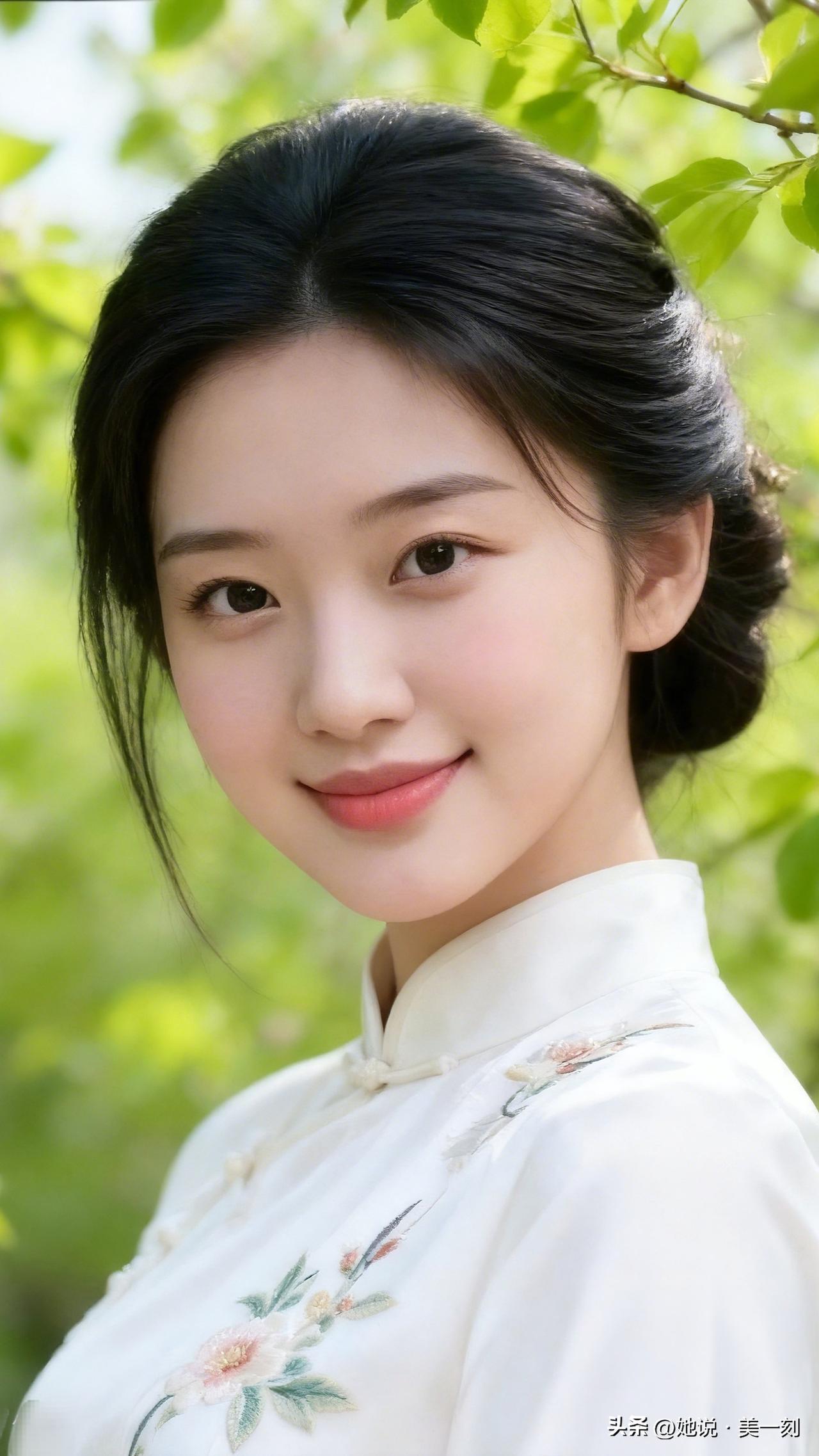 温婉的笑容，古典的韵味，仿佛穿越时空的美丽。什么样的穿搭可以成为气质女神?