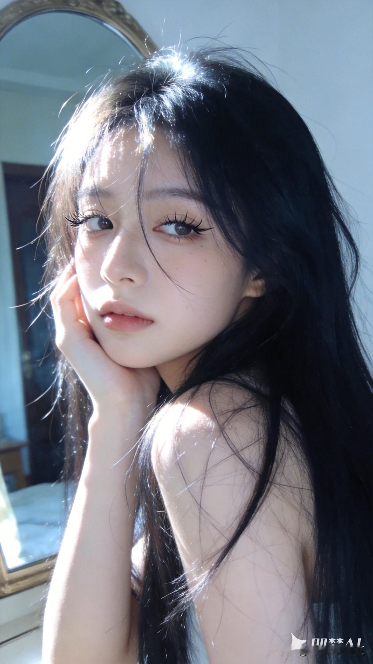 【每日更新】救命！她笑起来的时候，连海浪都变温柔了！美女究竟能有多美清新脱俗的女