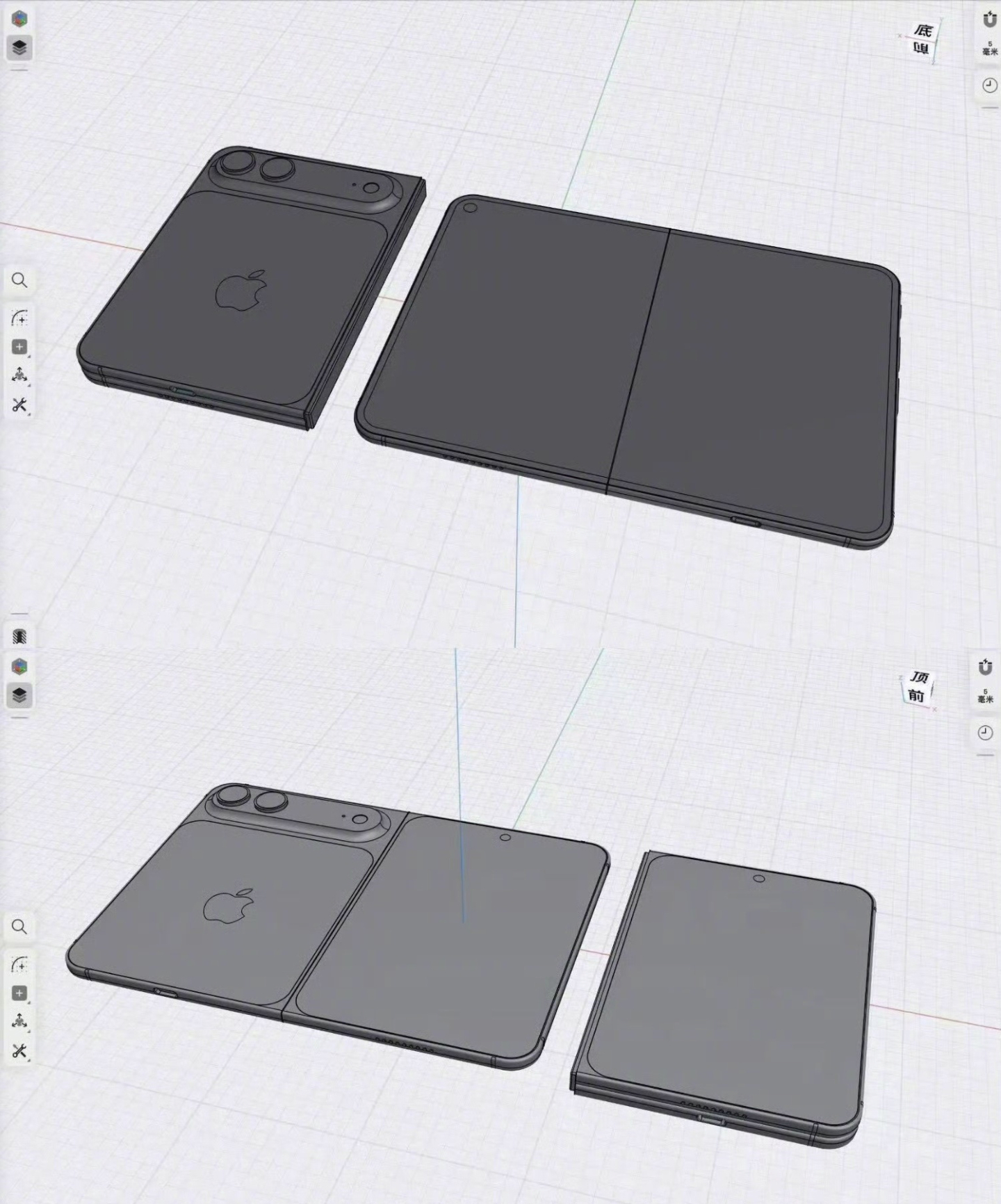 很多家厂商都开始布局阔折叠了，华为Pura X卖的不错，16:10或4:3的屏幕