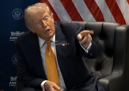 【美国总统唐纳德·特朗普表示，他希望访问乌克兰，并且希望这场战争最终结束。】
