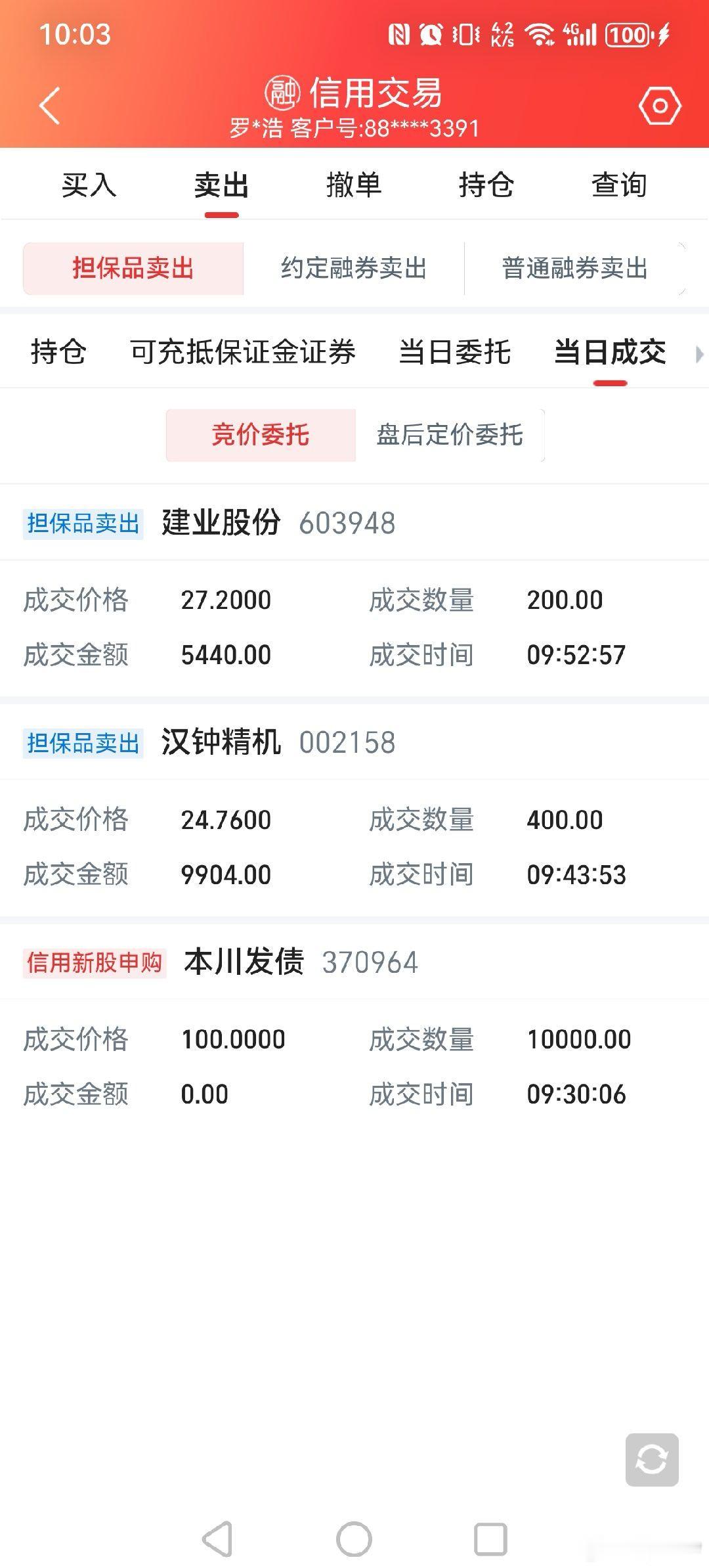 卖出宁德时代，恒力石化，清仓科美诊断，恩捷股份，永兴材料，璞泰来，杨杰科技，捷佳