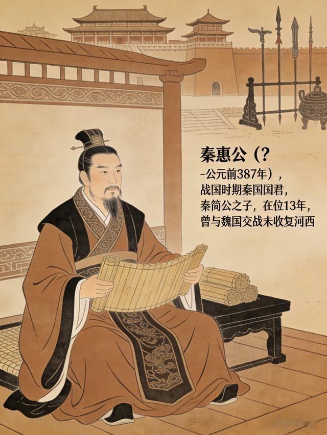 秦国历史上有两位秦惠公，需注意区分。
春秋秦惠公：在位期间与晋国多次交锋，试图恢
