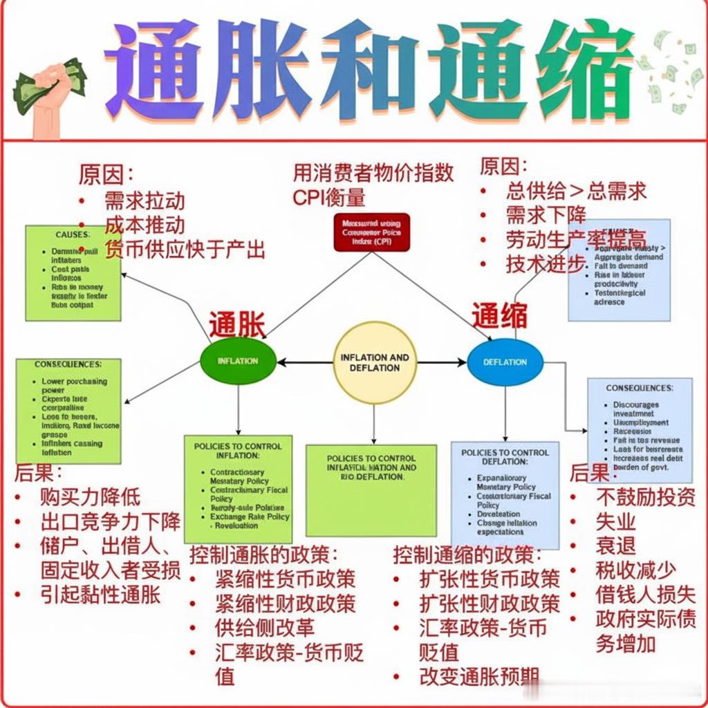 通胀与通缩 ​​​