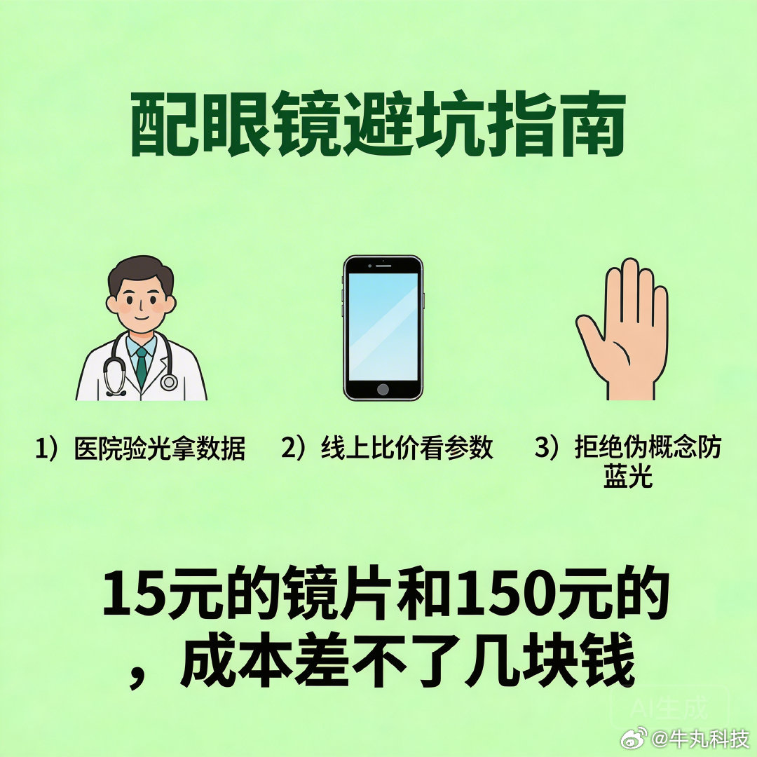 进价15元卖799元？眼镜行业把"信息差"玩成了"智商税"！眼镜行业是出了名的"