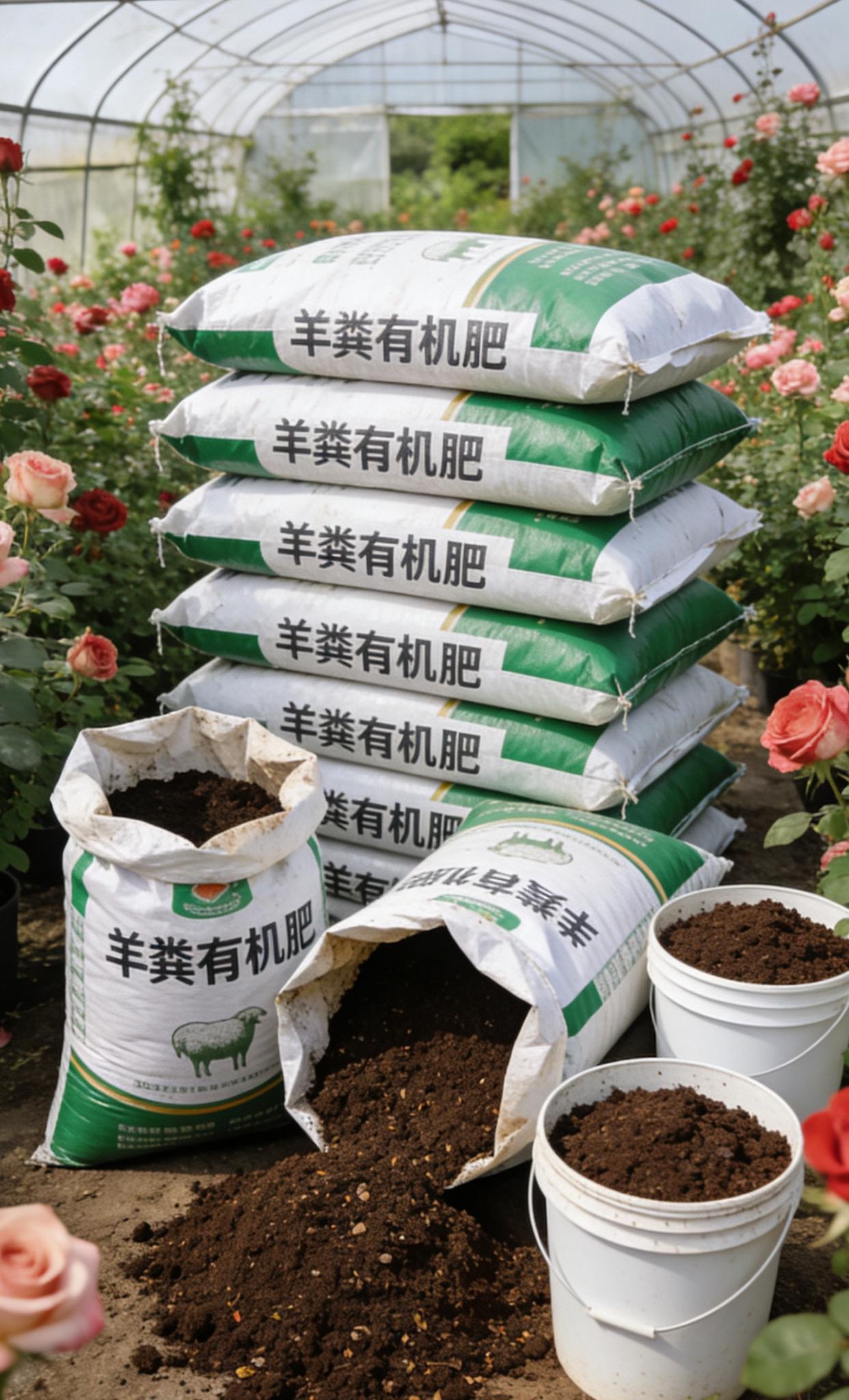 羊粪有机肥三农种植 阳台种植 种花优质农产品