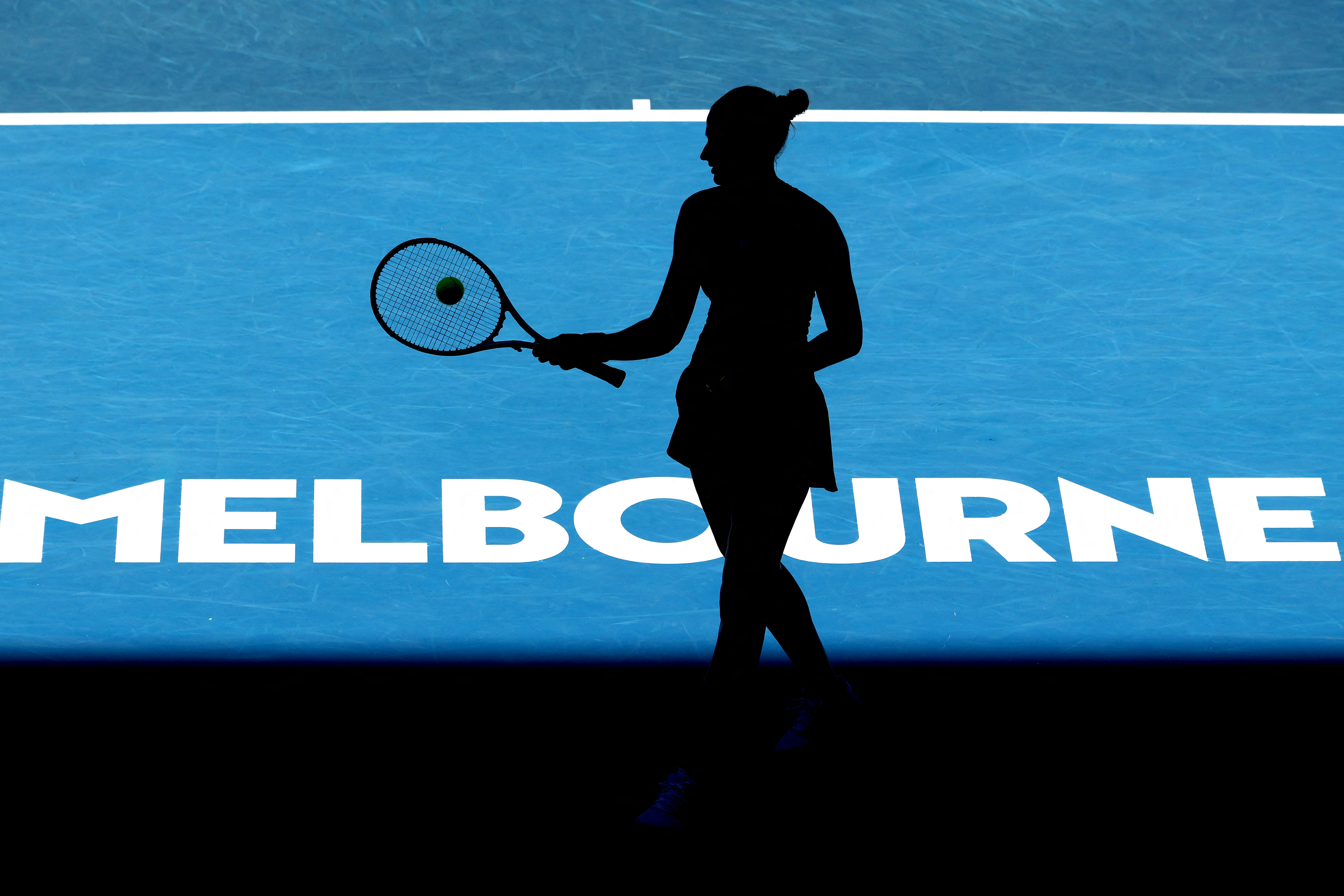 看剪影识球员👀澳网2026 你能认出多少人呢？ 