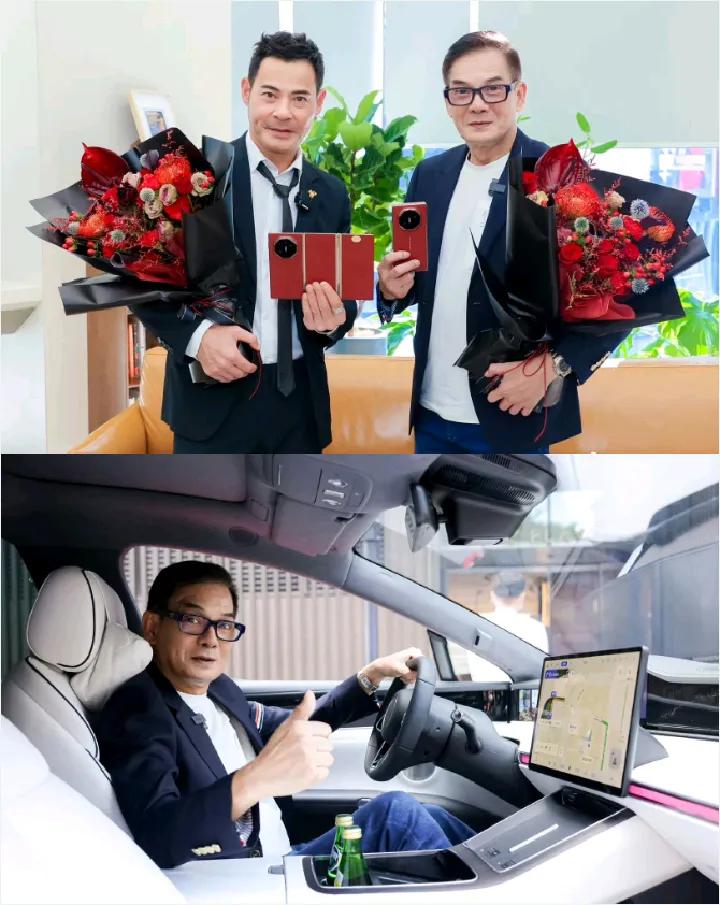 香港实力派老戏骨李国麟在国庆节双喜临门，一提华为MateXT三折叠，再提享界S9