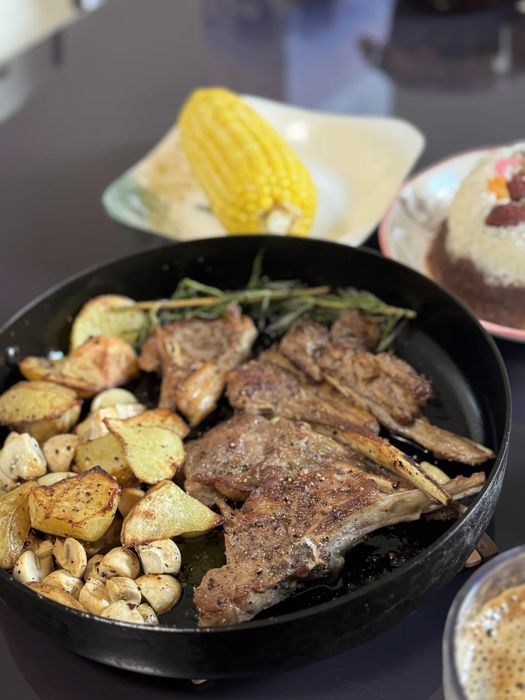 早餐煎小羊排