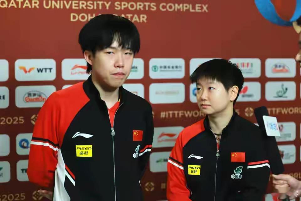 王楚钦孙颖莎获总决赛混双外卡莎头孙颖莎王楚钦 WTT世界乒联官方宣布，孙颖莎/王