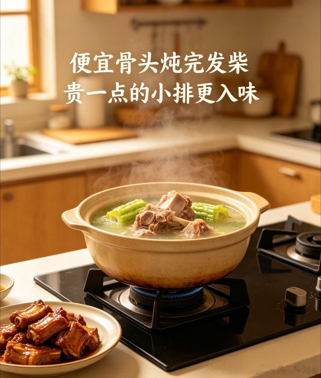 买的没有卖的精，人不识货，钱一定识货。陪妈妈买菜打算做排骨炖苦瓜，摊位上精致小排