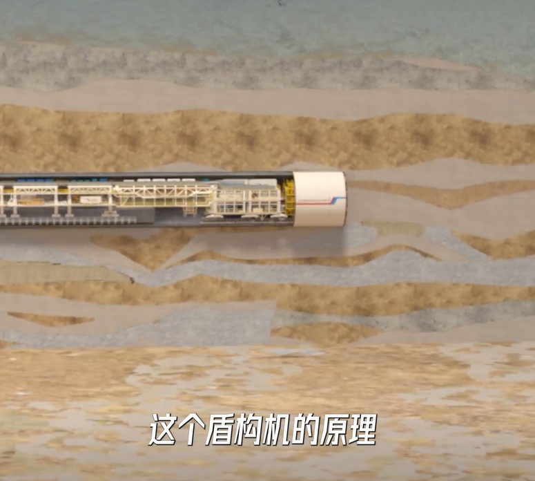 这一刻科技强国具象化了 海底数十米处，隧道管片严丝合缝，防水技术让海水无缝可钻。
