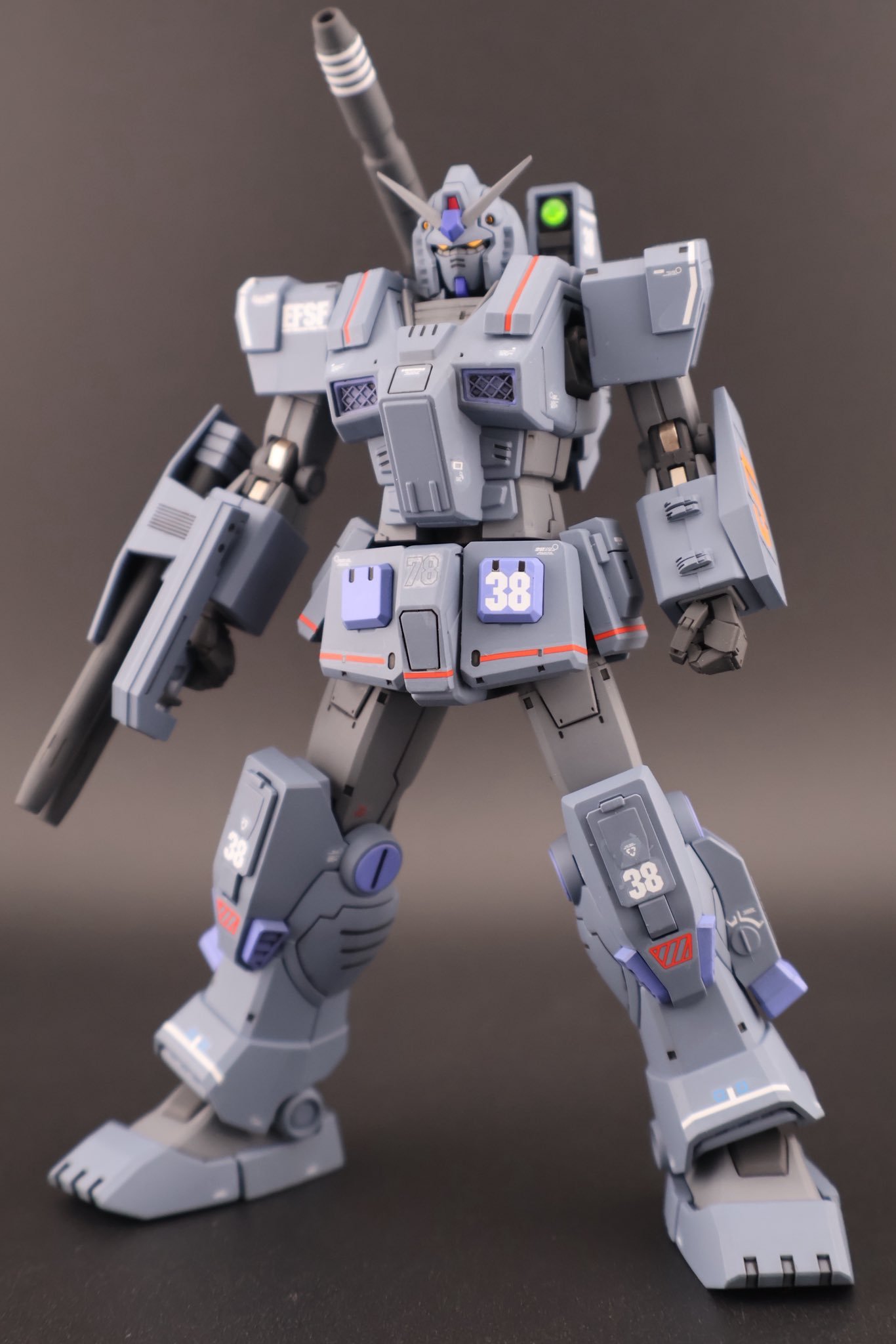 HG FA-78-1全武装高达·低饱和度配色（by けんたん）高达模型高达模型