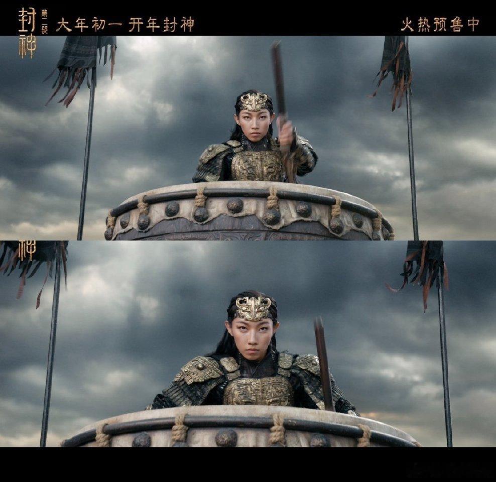 封神最强女将军  封神每一个的角色都是非常的有魅力，而且饰演的殷商阵营女将军邓婵