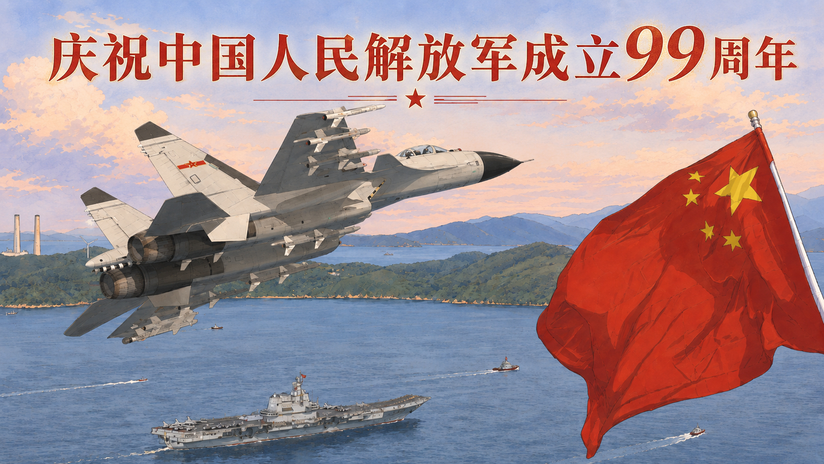 向前！向前！向前！我们的队伍向太阳！脚踏着祖国的大地，背负着民族的希望，我们是一