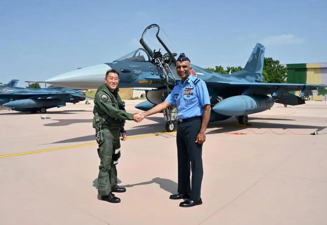 日本航空自卫队F-2战斗机现身印度焦特布尔

日本航空自卫队（JASDF）三菱F