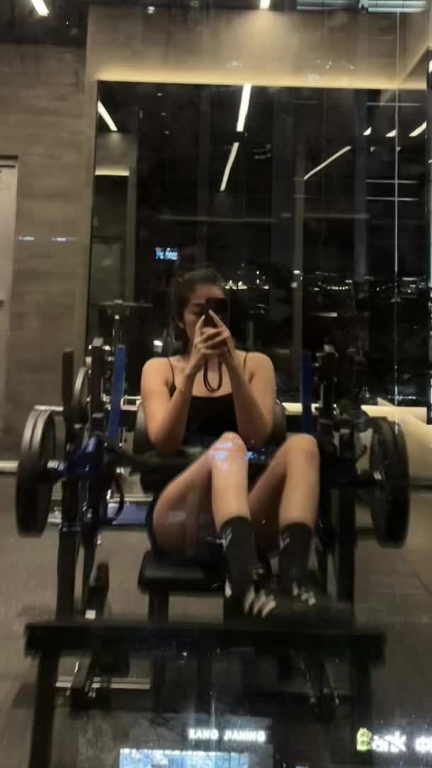 毫无训练痕迹 健身 女人40