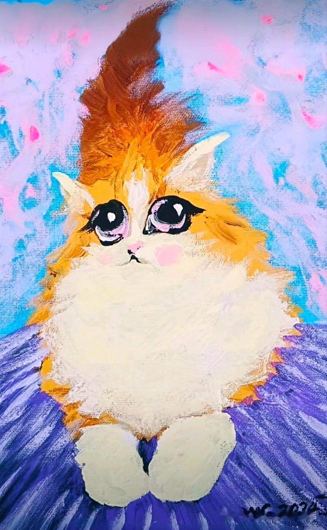 分享一张猫咪照片