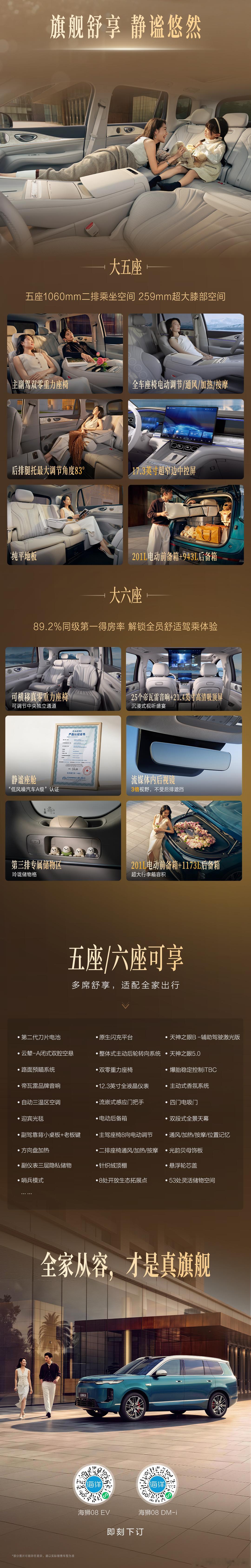 科技旗舰SUV海狮08多图懂官方指导价22.99万元-27.99万元这台上得了台