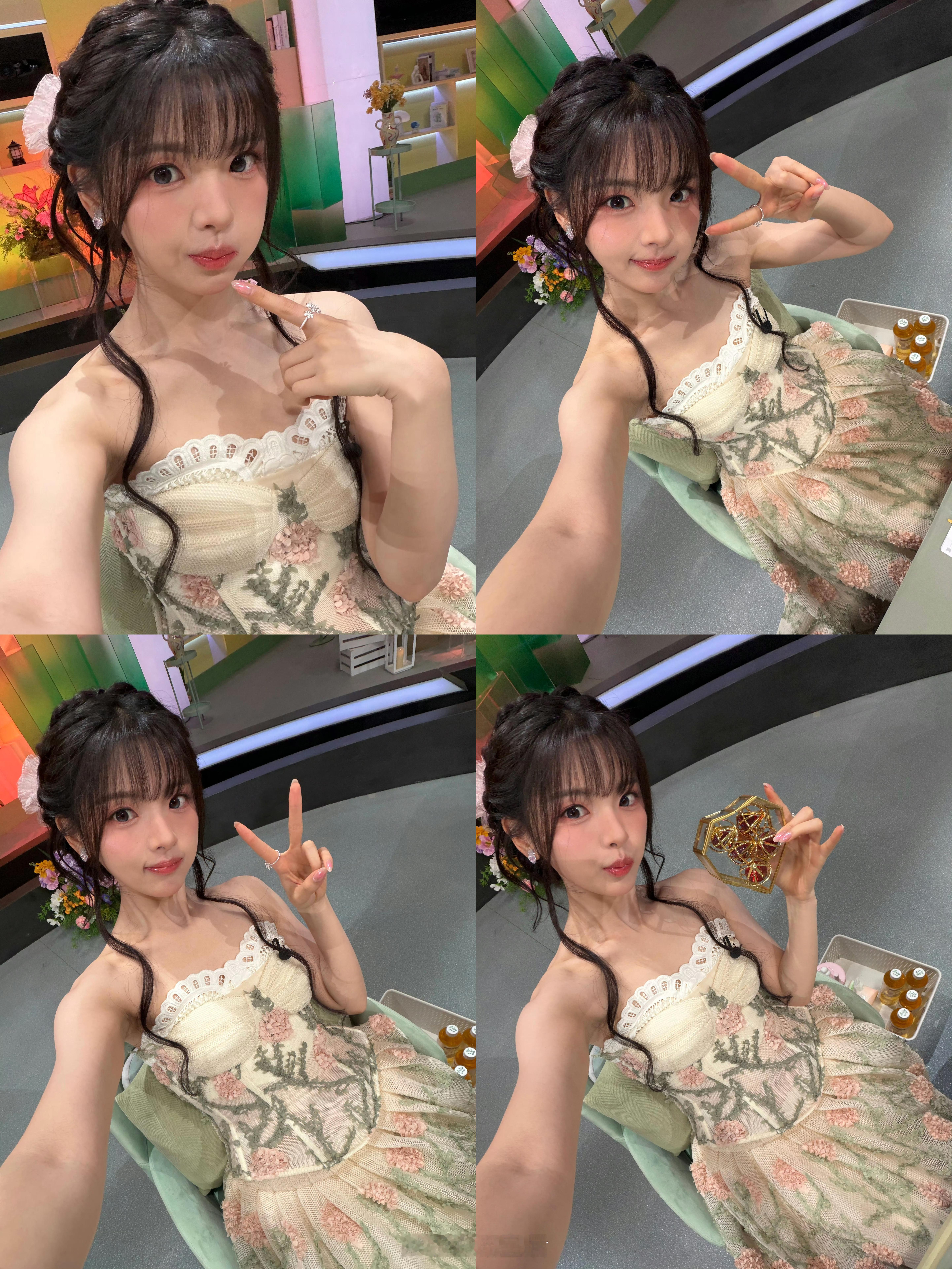 这竟然是杨超越，虽然很少女很白幼瘦，但她怎么把她的辨识度搞没了，完全认不出的程度