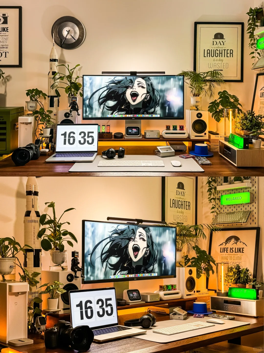 桌面美学|如果你累了，那就在此稍作休息