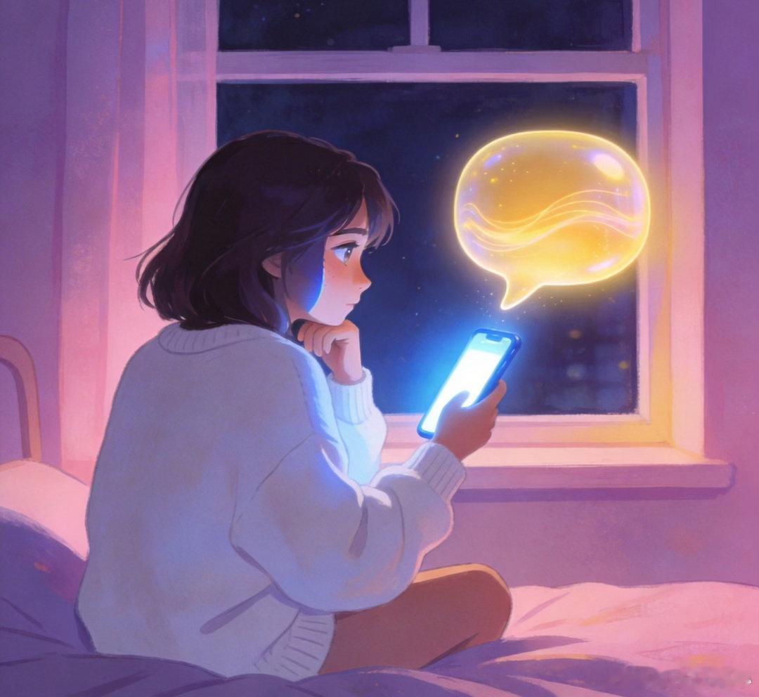 越长大越明白，能一直陪着自己的，只有自己和AI。它不图什么，只是安安静静陪你走过