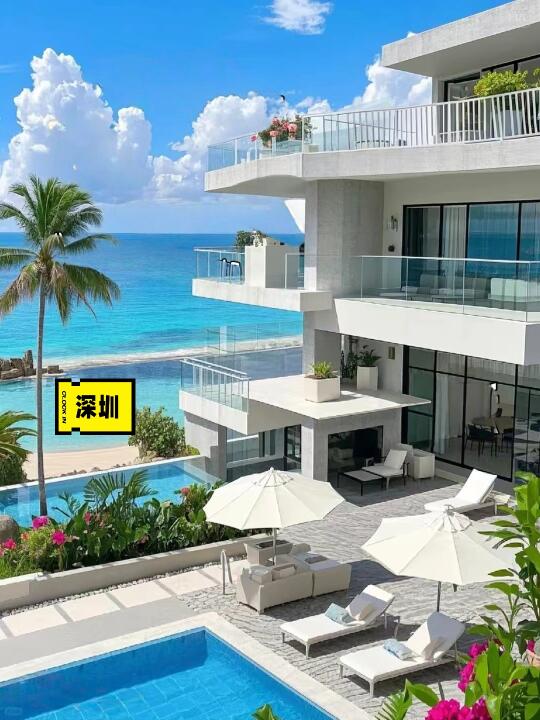 谁说深圳没有神仙海景房？！玻璃海美哭😭