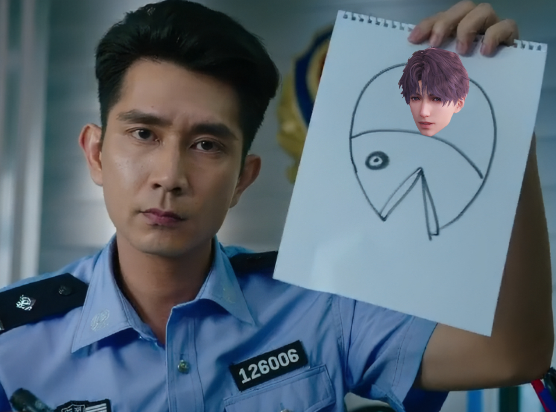 #叠纸新游男主失踪#请问你看到我家人鱼了吗，就是3D大屏上的这个人，他叫祁煜，还