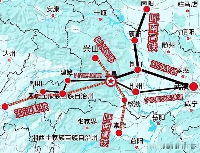 亘古峡江浪拍天，楚山巴水锁云烟。
谁持彩练当空舞，立体交通展新颜。

银龙穿岭疾