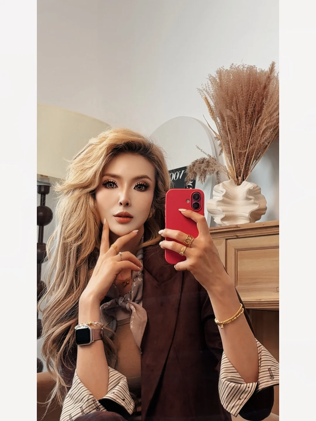 我好爱黄头发的自己🫣