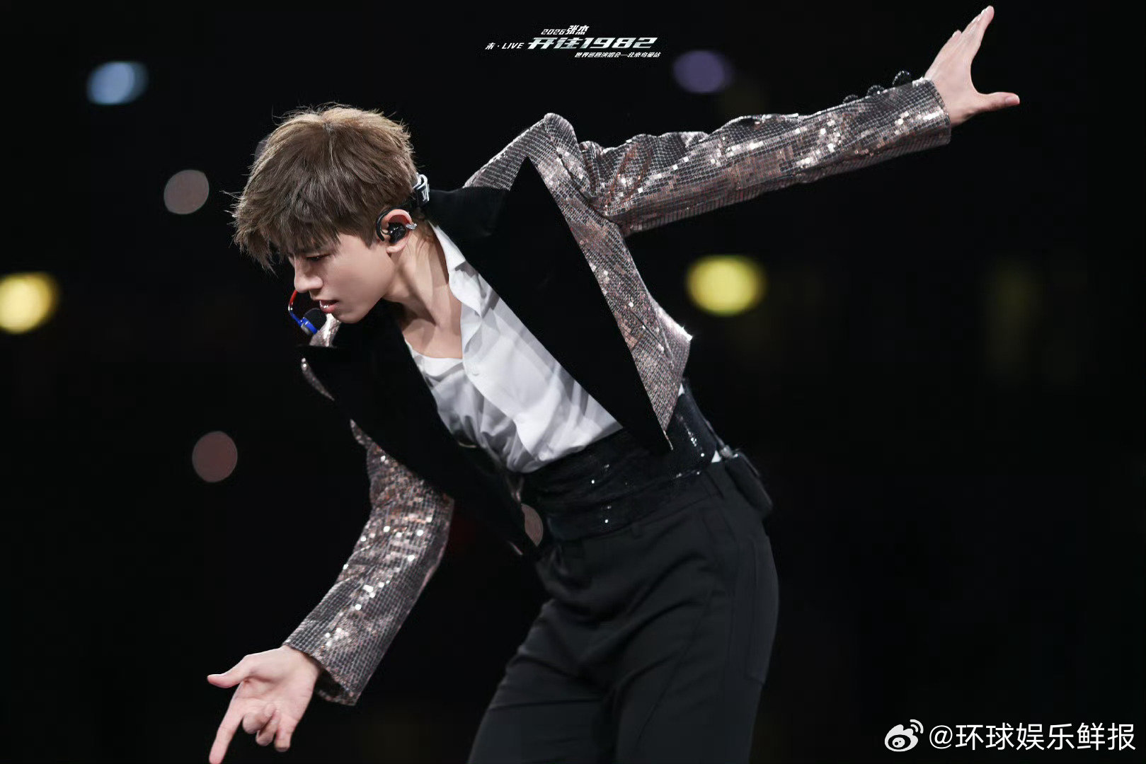 张杰鸟巢演唱会齐舞内娱高质量齐舞！张杰鸟巢演唱会每一帧都整齐舒适，杰哥唱跳全能 