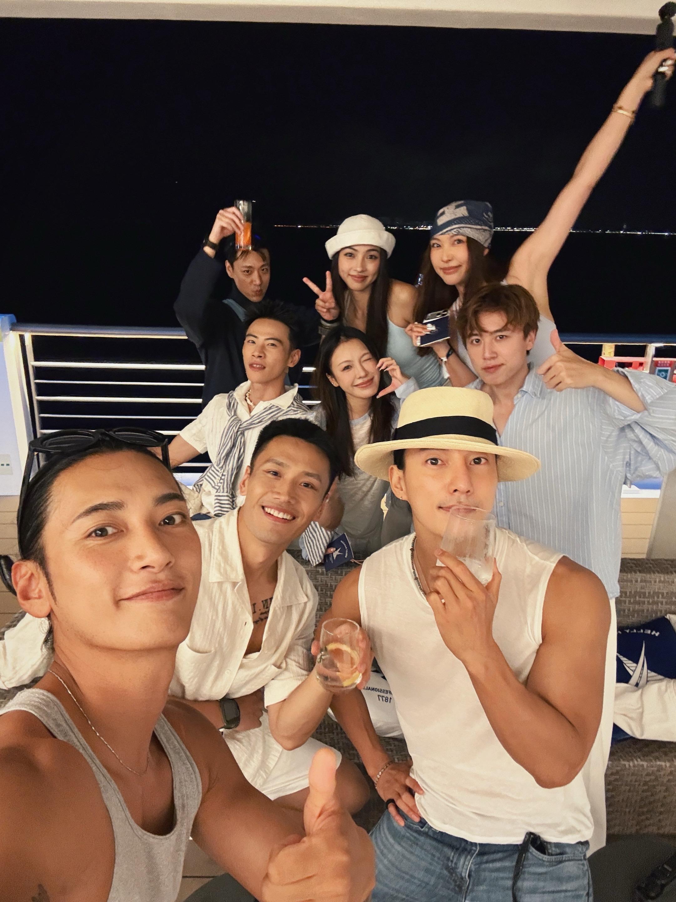 在活动现场偶遇孟佳咯 超级nice