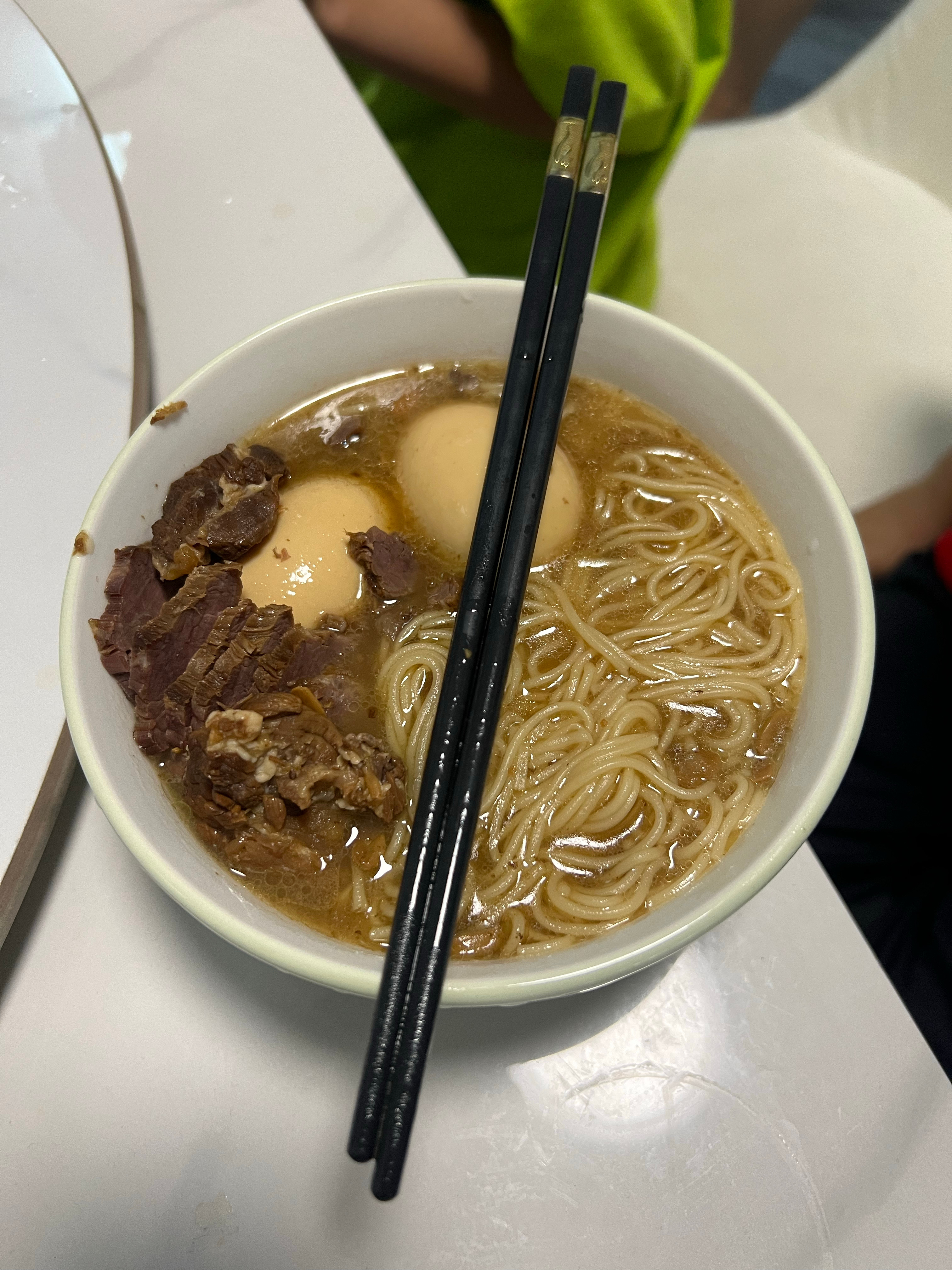 爱心牛肉面+🫰牛肉蛋 ​​​