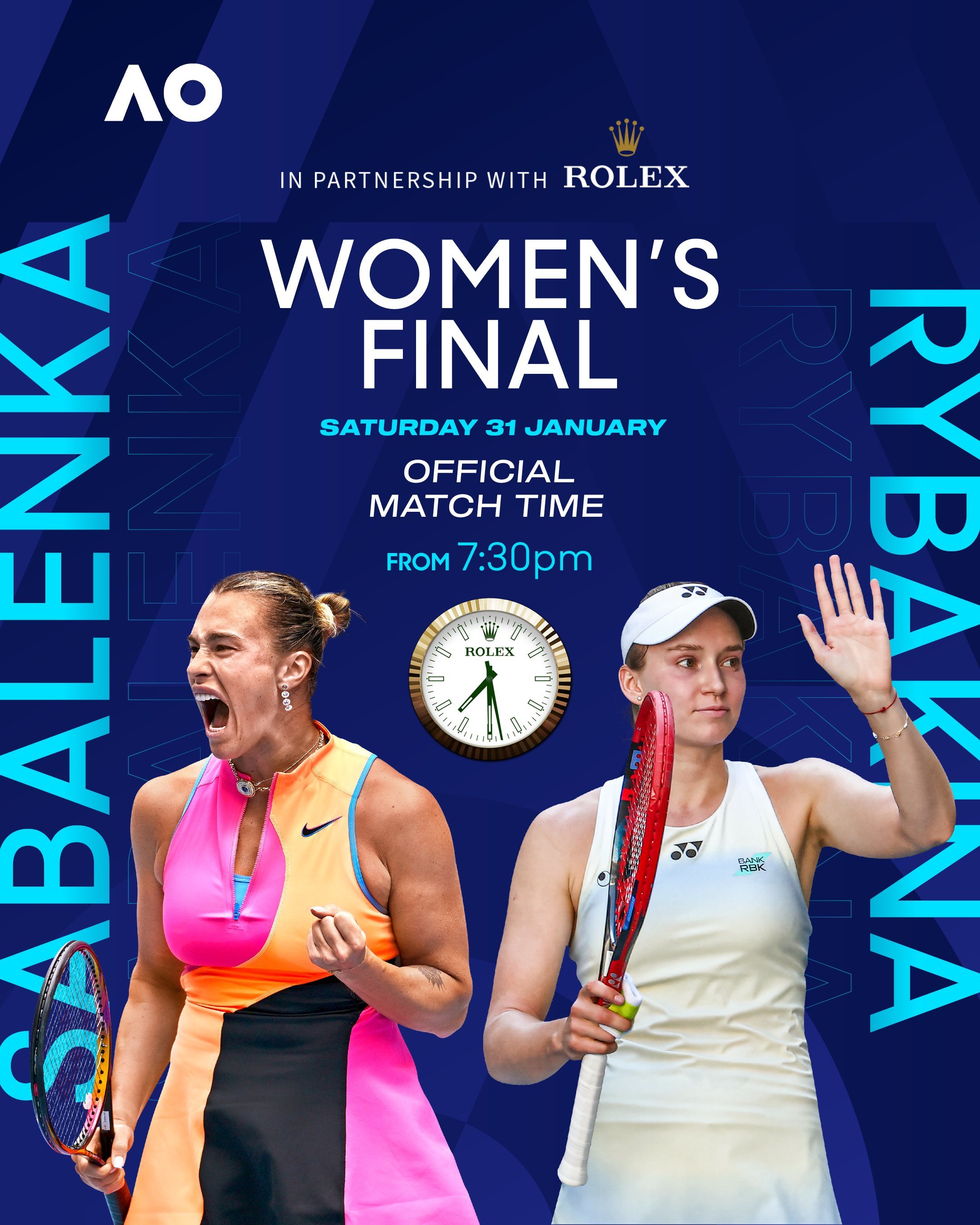 澳网2026 澳网女单决赛即将开战，萨巴伦卡与莱巴金娜的“双巴大战”一触即发，谁