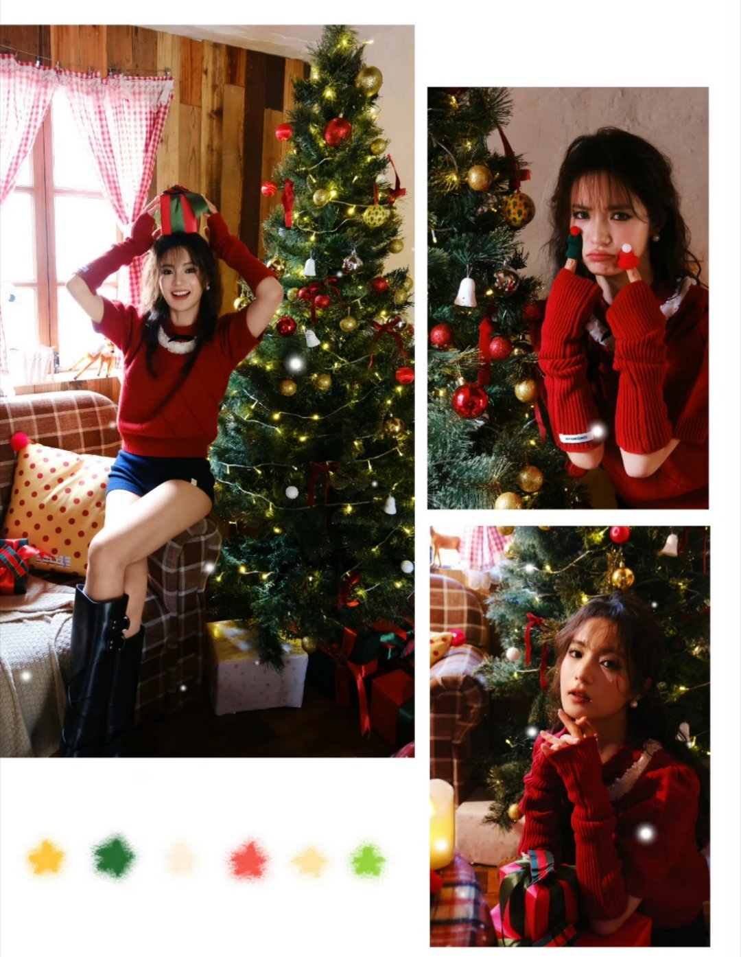 叮咚~圣诞雅钦来给钦心们送礼物啦🎁，张雅钦圣诞快乐！！