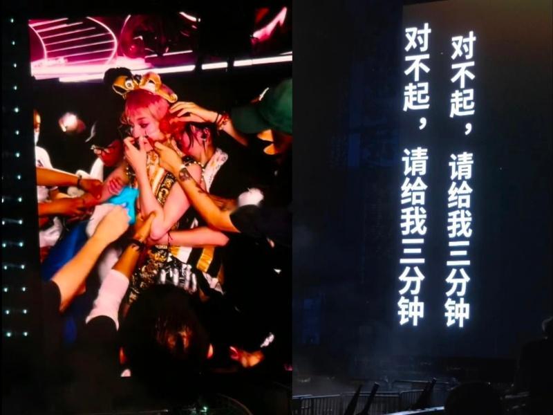 张韶涵演唱会突发心脏不适演唱会属于高强度消耗，密闭场馆高温、重型造型、连续唱跳，