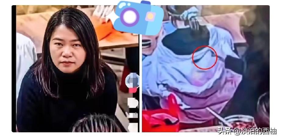 泼汤女后续来了，
白衣女报警后调取监控，
黑衣女赔偿了2000元，你以为这就完了