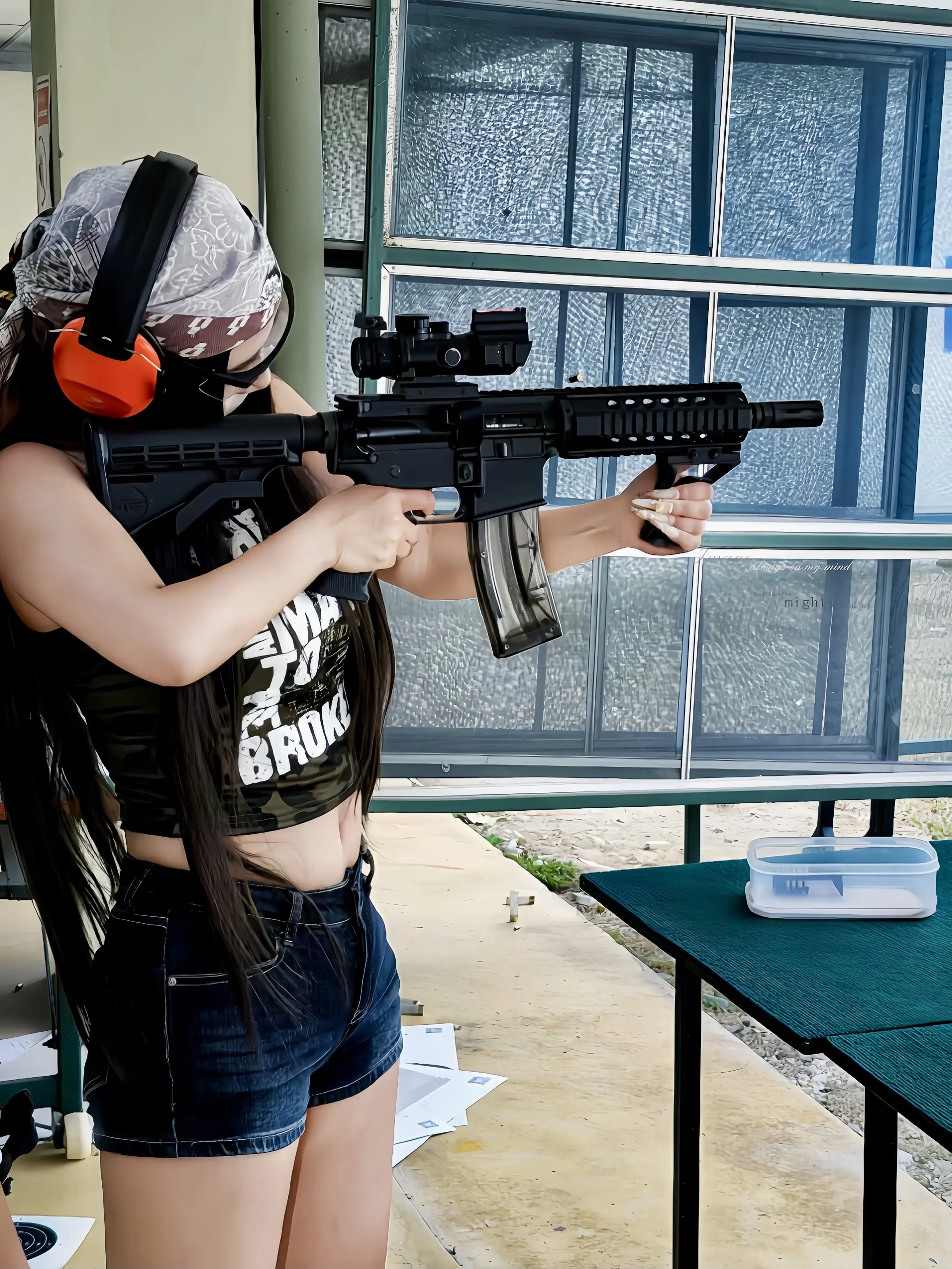 真女人打真枪 🇹🇭𝗦𝗵𝗼𝗼𝘁𝗶𝗻𝗴 𝗱𝗮𝘆