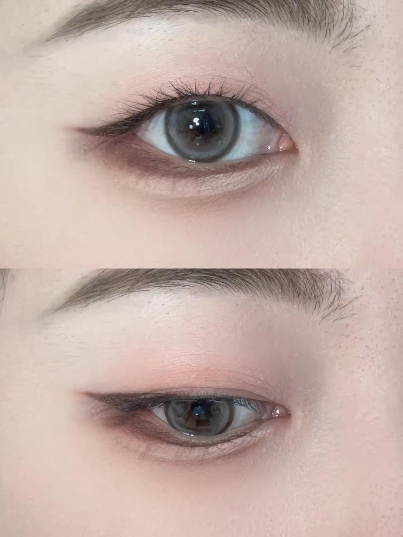 单眼皮清冷感淡妆有效思路画法 新手简单好上手零基础眼妆 新手怎么画眼妆 新手上镜