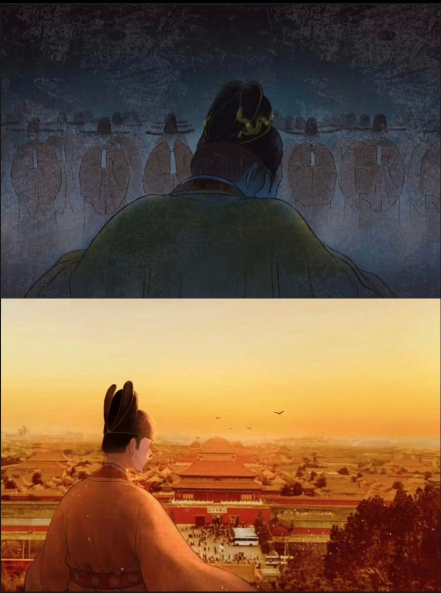 满清编写的《明史》宣称，当李自成军队逼近北京时，崇祯已经无法调动军队了...